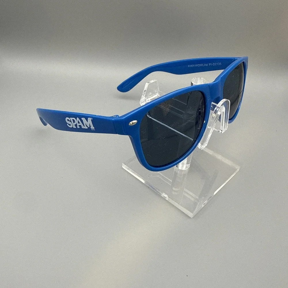 Pair of New Spam Sunglasses Blue  - New With Tags 100% UV400 Protection Polarize
